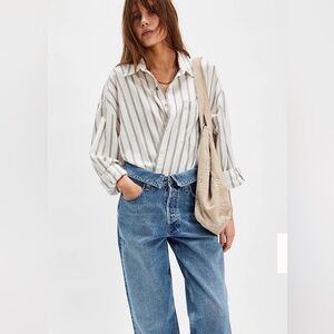 Agolde Echo Taper Flip Waist Denim